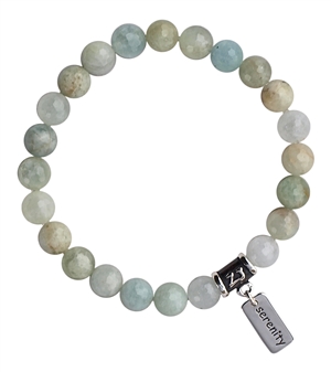 Aquamarine Bracelet STRESS FREE - zen jewelz