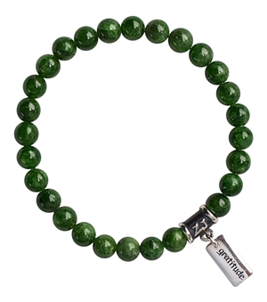 Chrome Diopside Bracelet FORGIVENESS - zen jewelz