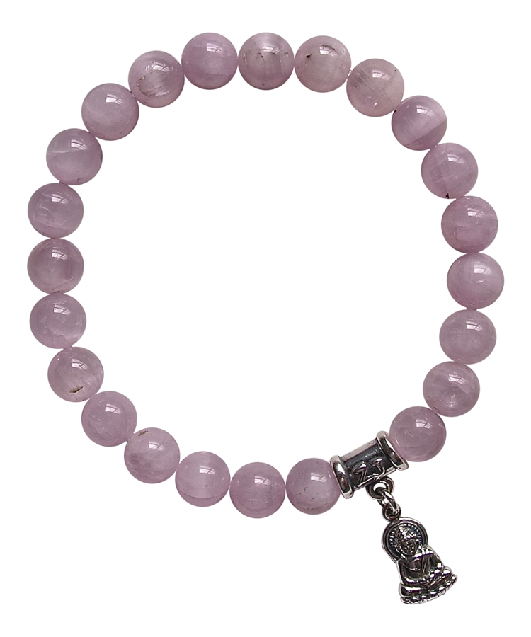 Pink Kunzite Stone Bracelet, Sterling Silver or Gold Filled – Fabulous  Creations Jewelry