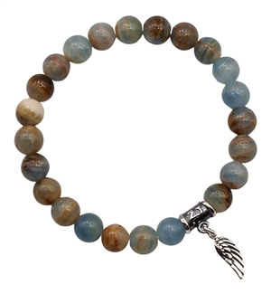 Blue Calcite Bracelet REST & RELAX - zen jewelz