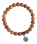 Lithiophilite Bracelet FRIENDSHIP - zen jewelz