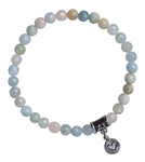 Morganite Bracelet LOVE & BE LOVED - zen jewelz