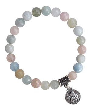 Morganite Bracelet DIVINE LOVE - zen jewelz