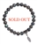 Black Moonstone Bracelet STABILITY - zen jewelz