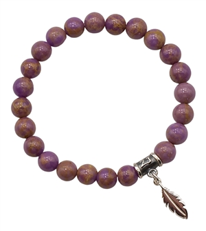 Phosphosiderite Bracelet INNER CALM - zen jewelz