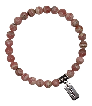 Rhodochrosite Bracelet HEART HEALING - zen jewelz