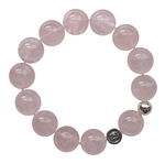 Rose Quartz Bracelet INFINITE PEACE - zen jewelz