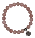 Rose Quartz Bracelet BE KIND TO YOURSELF - zen jewelz