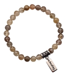 Rutilated Quartz Bracelet EBB & FLOW - zen jewelz