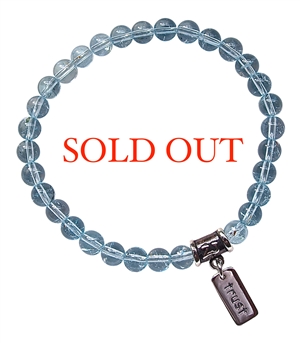 Blue Topaz Bracelet SELF DISCOVERY - zen jewelz