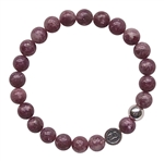 Pink Tourmaline Bracelet LOVE - zen jewelz