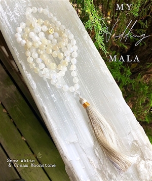 One of a Kind Handmade Mala Necklace