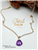 Amethyst Necklace TOTAL CALM - zen jewelz