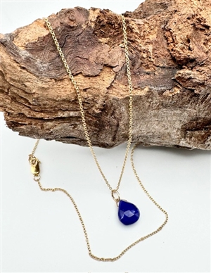 Lapis Lazuli Necklace INNER PEACE - zen jewelz