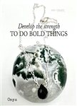 Onyx Necklace DO BOLD THINGS - zen jewelz