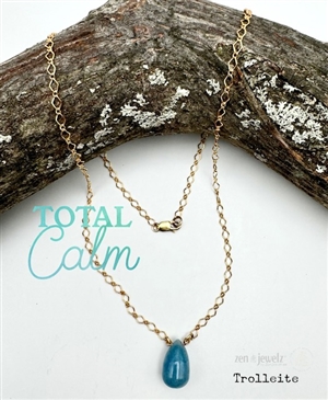 Trolleite Necklace TOTAL CALM - zen jewelz