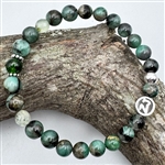 Emerald Bracelet INFINITE PATIENCE - zen jewelz