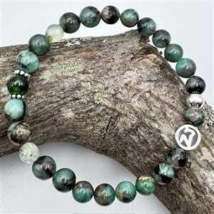 Emerald Bracelet INFINITE PATIENCE - zen jewelz