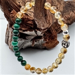 Malachite Bracelet - zen jewelz