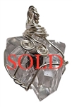 Herkimer Diamond Crystal Pendant - zen jewelz