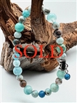 Hemimorphite Bracelet - zen jewelz