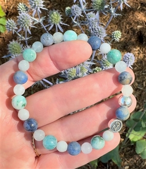 Aquamarine Bracelet - zen jewelz