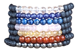 Yoga Bracelet Bundle - 7 Chakras - zen jewelz