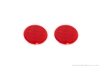 Mailbox Driveway Reflector 3 inch Red
