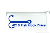 Fish Hook Mailbox