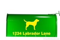 Labrador Retriever Mailbox