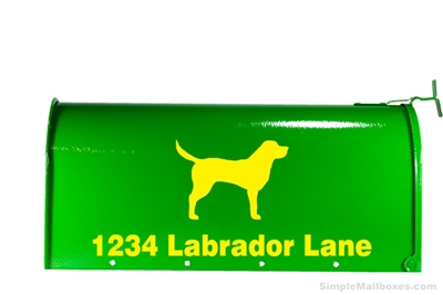 Labrador Retriever Mailbox