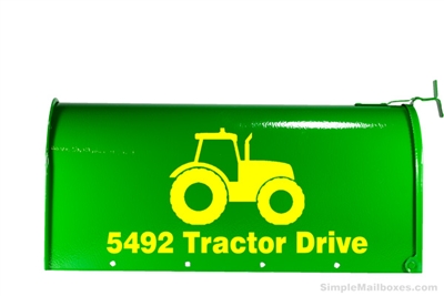 Tractor  Mailbox
