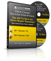 The 20 To Do's for Chiro SUPER SUCCESS