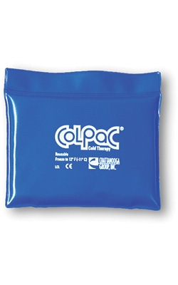 Blue Vinyl ColPaC Quarter Size