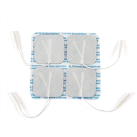 Bodymed Self Adhering Fabric Back Electrodes 2"X2" 10 4-Packs
