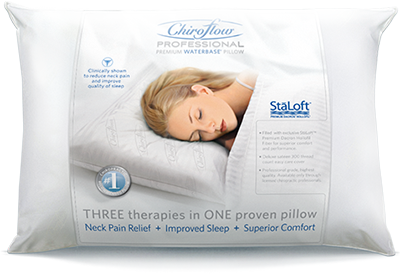 Chiroflow Professional Premium Waterbase Pillow 4-pack $33/pillow