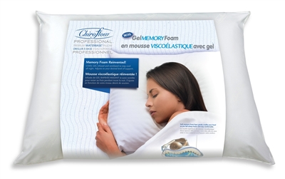 Chiroflow Premium Memory Gel Foam Waterbase Pillow 4-pack $47.50/Pillow