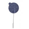 Dura-StickÂ® Plus Electrode With Blue Foam Backing 2" Round
