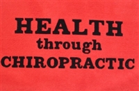 Health Through Chiropractic Doormat