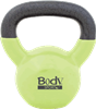 BodySport 15lb Kettlebell, Latex-Free, Light Green