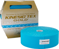 Kinesio Tape Gold Wave 2"X103' Blue