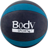 Body Sport Medicine Ball With Illustrated Exercise Guide, 12 Lbs., Teal