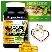 Natural Antarctic Wild Caught Omega 3 Fish Oil