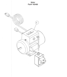 160486, ASSY,MTR.1.5HP,120V,60HZ