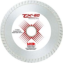 167317 TX-60 10"x.090x1" Masonry blade