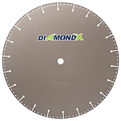 DiamondX Cut-off Wheels for Rail 18" x .170" x 1" Part#168855-DX