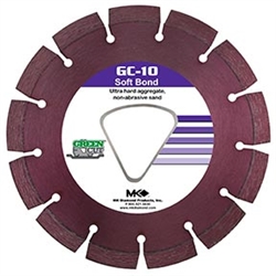 171934 GC-10 Early Entry Blades for Ultra Hard Aggregate 6-3/8"x.100xTri-1"