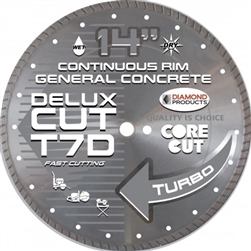 21308 6" Delux-Cut 5-Packs High Speed Turbo Blades