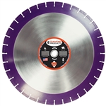 36800 14" Imperial Purple Cured Concrete Diamond Blades