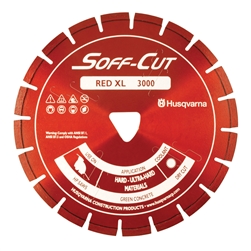 542756189 10" Husqvarna EXCEL RED ELITE SOFF-CUT XL 3000